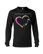 Just A Massachusetts Girl Long Sleeve Tee tile