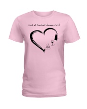 Just A Saskatchewan Girl NL 1 Ladies T-Shirt tile