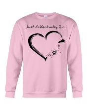 Just A Kentucky Girl Crewneck Sweatshirt tile