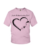 Just A Kentucky Girl Youth T-Shirt tile