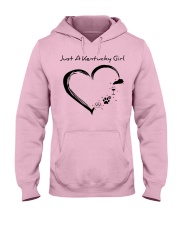 Just A Kentucky Girl Hooded Sweatshirt front