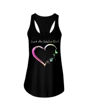 Just An Idaho Girl Ladies Flowy Tank tile