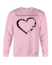 Saskatchewan Girl Heart NL 1 Crewneck Sweatshirt tile