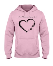Saskatchewan Girl Heart NL 1 Hooded Sweatshirt front