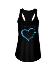Connecticut Blue Heart Ladies Flowy Tank tile