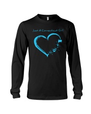 Connecticut Blue Heart Long Sleeve Tee tile