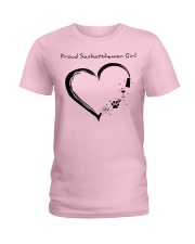 Proud Saskatchewan Girl NL Ladies T-Shirt tile