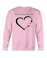 Saskatchewan Girl Heart Rider NL Crewneck Sweatshirt tile