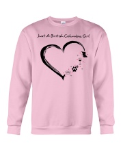 Just A British Columbia Girl 1 Crewneck Sweatshirt tile