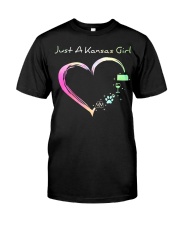 Just A Kansas Girl Classic T-Shirt front