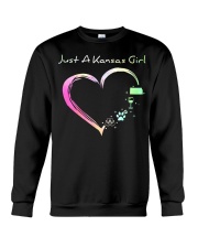 Just A Kansas Girl Crewneck Sweatshirt tile