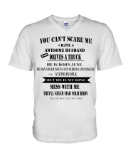 Gift for my wife - June V-Neck T-Shirt thumbnail