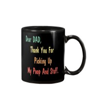 Dad Thanks For Picking Up My Poop Mug front
