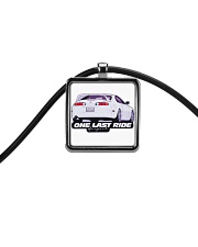 One Last Ride 4P Cord Rectangle Necklace thumbnail