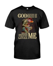GOD DESIGNED ME Classic T-Shirt front