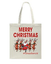 MERRY CHRISTMAS LINE DANCE Tote Bag tile