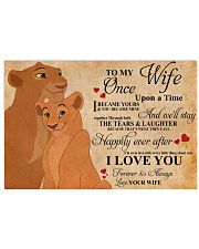 TO MY WIFE 36x24 Poster front