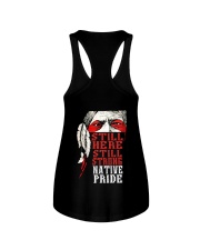 STILL HERE STILL STRONG NATIVE PRIDE Ladies Flowy Tank tile