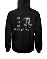 HE IS MY ALWAYS Hooded Sweatshirt back