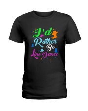 LIVE LOVE LINE DANCE Ladies T-Shirt front