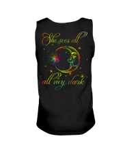 SHE SEES ALL ALL MY DARK Unisex Tank tile