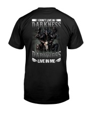 I DONT LIVE IN DARKNESS DARKNESS LIVE IN ME Premium Fit Mens Tee tile