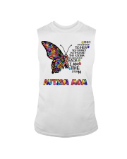 Autism Mom Sleeveless Tee tile