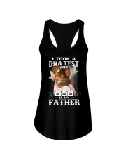 I TOOK A DNA TEST AND GOD IS MY FATHER Ladies Flowy Tank tile