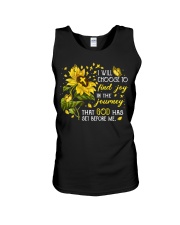 I WILL CHOOSE TO FIND JOY IN THE JOURNEY Unisex Tank tile