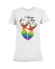 I CHOOSE YOU Premium Fit Ladies Tee tile