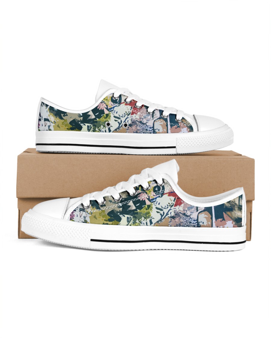 Living Streets Men's Low Top White Shoes