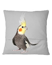cockatiel pillow Square Pillowcase back