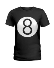 8 Ball Billiards Pool Hustler Ladies T-Shirt thumbnail
