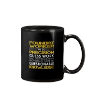 Foundry Worker We Do Precision Guess Work Mug thumbnail
