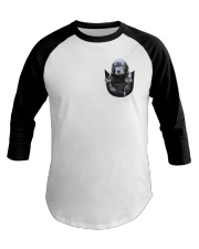 Neapolitan Mastiff In Pocket Baseball Tee tile