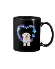 Maltese Heart Green Purple Mug tile