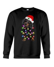 Dachshund Christmas Lights Crewneck Sweatshirt tile