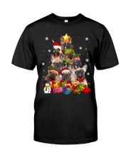French Bulldog Christmas Premium Fit Mens Tee tile