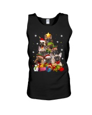 French Bulldog Christmas Unisex Tank tile