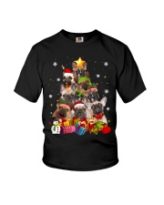 French Bulldog Christmas Youth T-Shirt tile