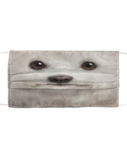 Maltese Cloth face mask front