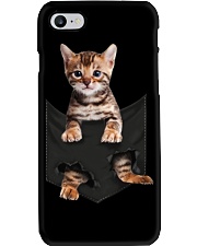 Bengal Cat In Pocket Phone Case tile