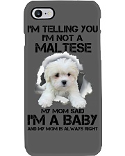 I'm Telling You I'm Not A Maltese Phone Case tile