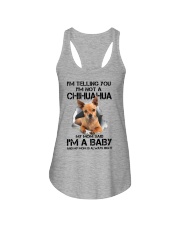 I'm Telling You I'm Not A Chihuahua Ladies Flowy Tank tile