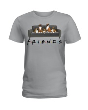 Boxer Friends Ladies T-Shirt tile