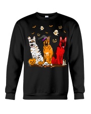 German Shepherd Halloween Crewneck Sweatshirt tile