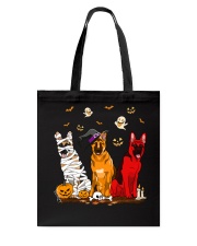 German Shepherd Halloween Tote Bag tile