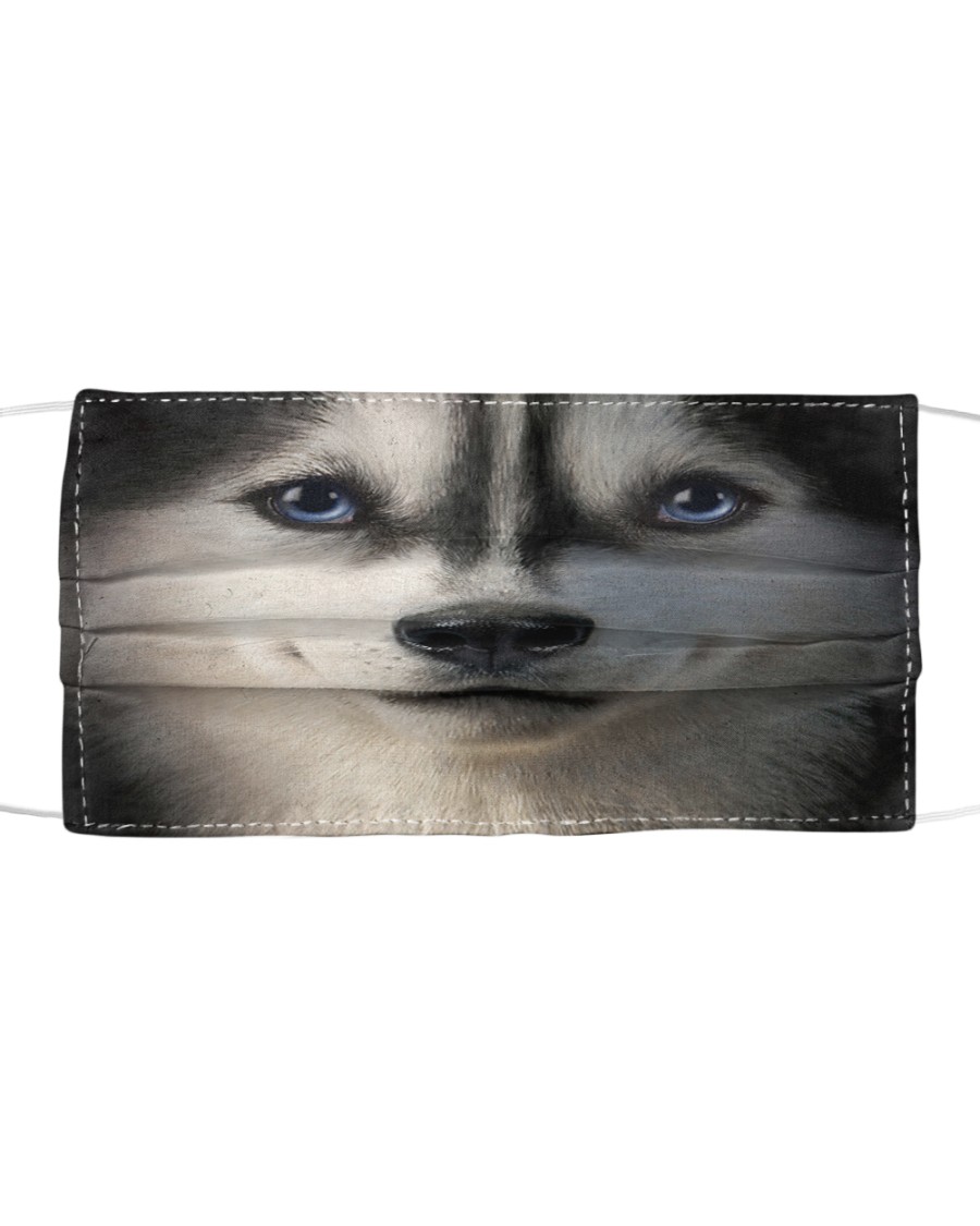 Siberian Husky Cloth face mask
