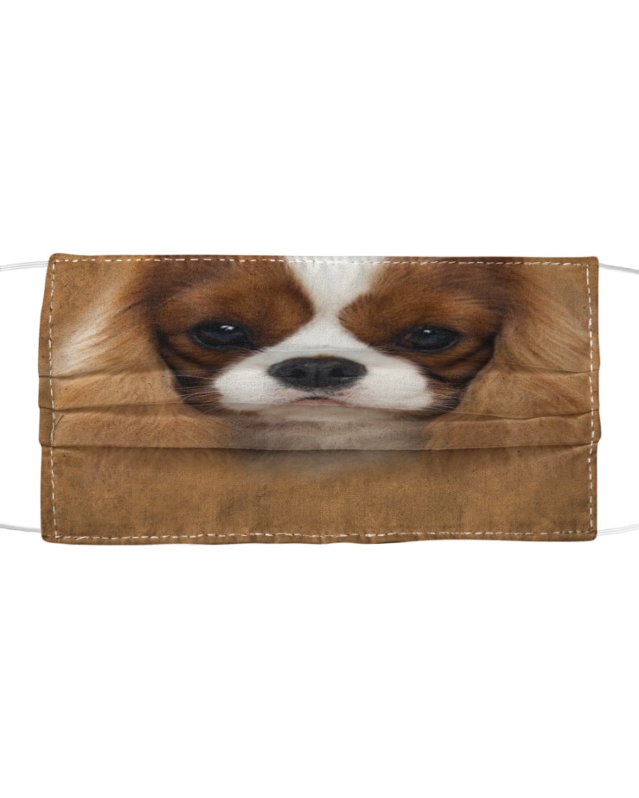 Cavalier King Charles Spaniel Cloth face mask