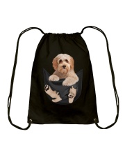 Labradoodle In Pocket Drawstring Bag tile